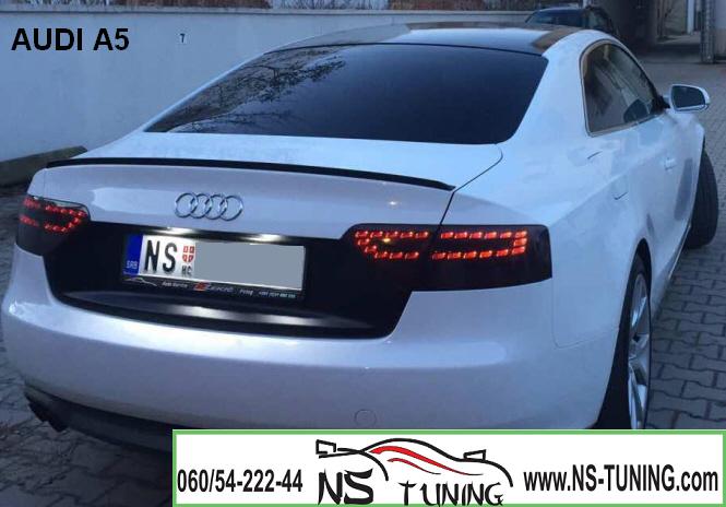 audi a5 lip spojler za gepek novi sad ugradnja